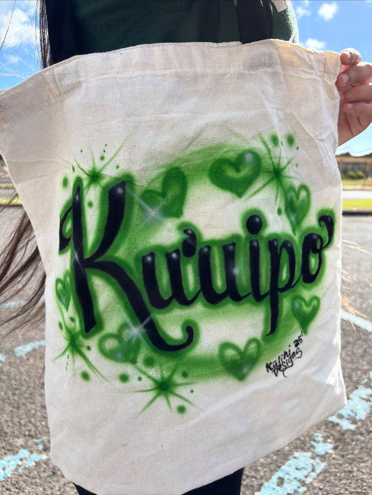 Kuuipo Airbrush Tote