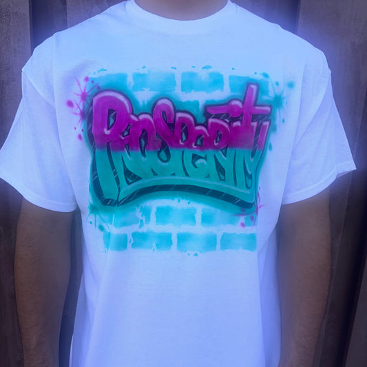 Custom Airbrush T- shirt " Prosperity"